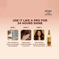 Streax Hair Serum Vitalised with Walnut Oil - 100 ml
