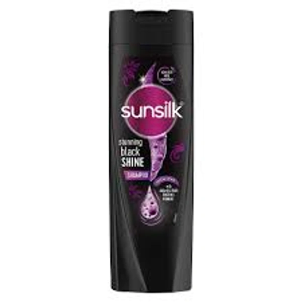 Sunsilk Stuning Black Shine Shampoo - 180 ml - 180 ml