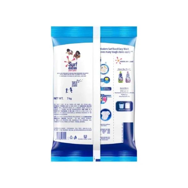 Surf Excel Easy Wash Detergent Powder - 7 kg - 7 kg