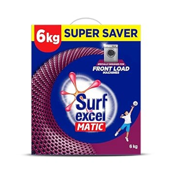 Surf Excel Front Load Front Load Detergent Powder 6 kg - 500 ml Pack Liquid Free - 6.5 kg - 6.5 kg