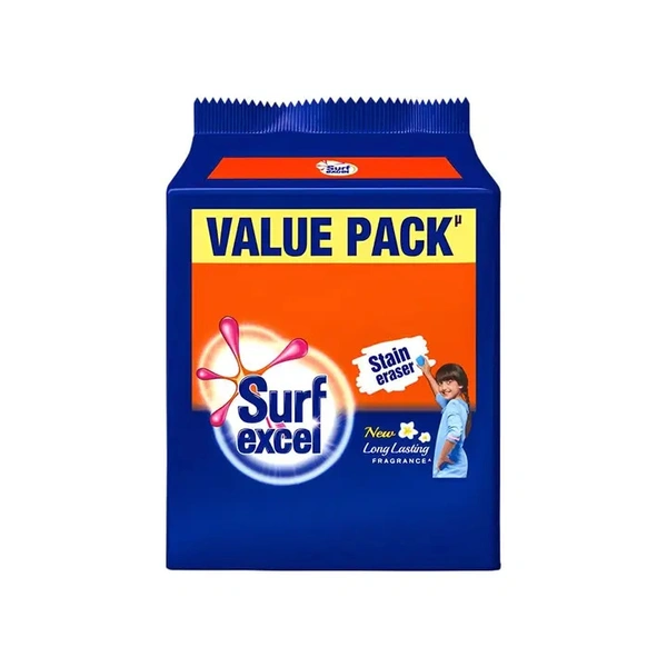 Surf Excel Stain Eraser Detergent Bar Pack of 4 - (4*200 gm) - 800 gm - 800 gm
