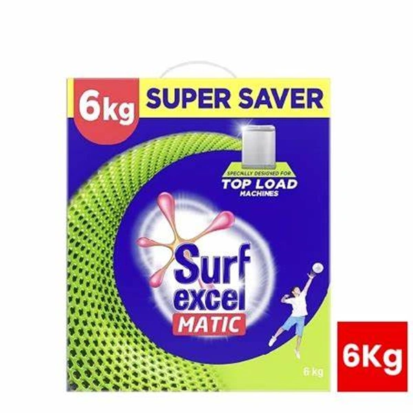 Surf Excel Top Load Top Load Detergent Powder 6 kg - 500 ml Pack Liquid Free Inside - 6.5 kg - 6.5 kg