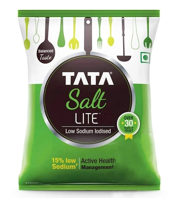 Tata Salt Lite (15% Less Sodium) - 1 kg