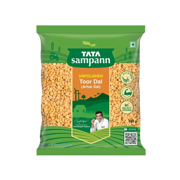 Tata Sampann Toor Dal - 500 gm - 500 gm