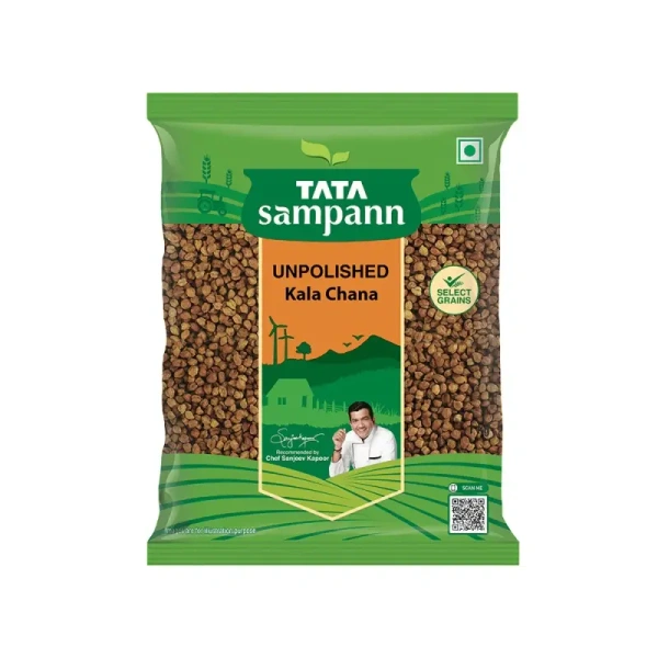 Tata Sampann Unpolished Kala Chana - 1 kg
