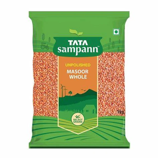 Tata Sampann Unpolished Masoor Dal - 500 gm