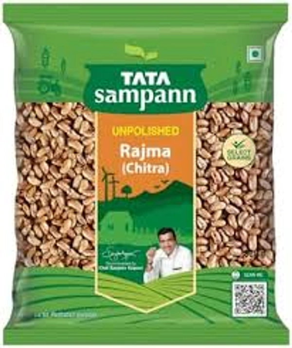 Tata Sampann Unpolished Rajma (Chitra) - 500 gm - 500 gm