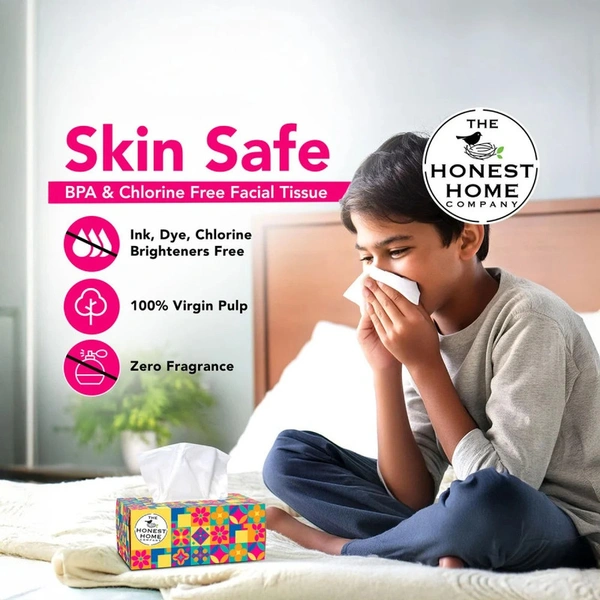 The Honest Home Company Facial Tissue 200 Pull - 1 Pack