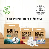 The Honest Home Toilet tissues Super Soft Cushion Effect 4 Rolls - 4 Rolls