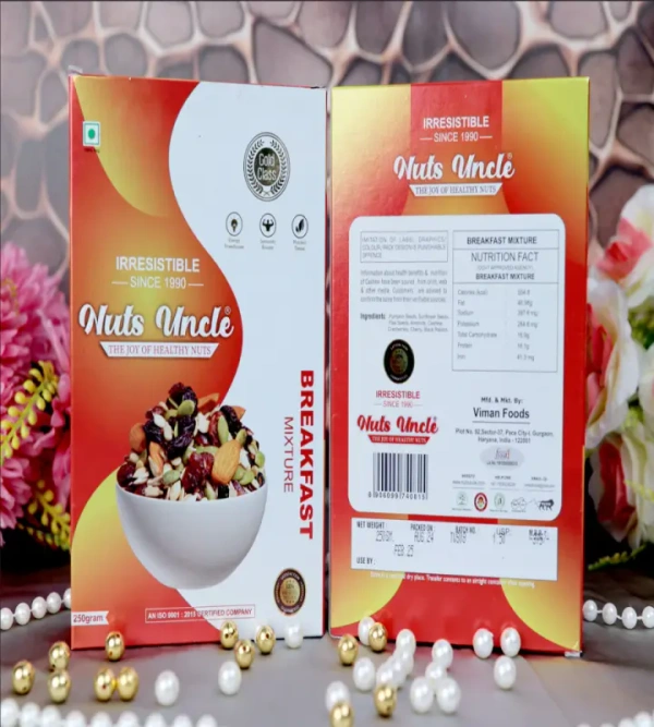 Nuts Uncle Trail Mixed - 250 Gm - 250 Gm