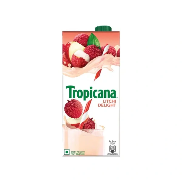 Tropicana Litchi Delight Juice - 1 ltr - 1 ltr