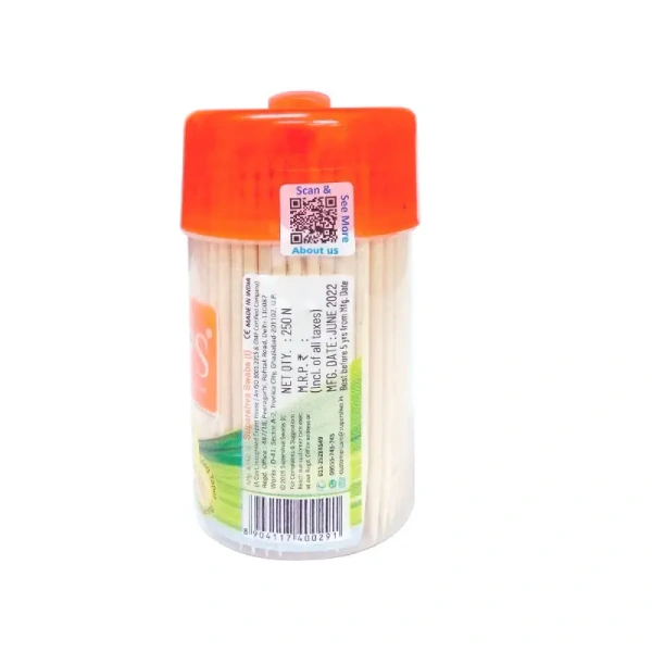 Tulips Wooden Toothpick - 1 pack (250 pieces)