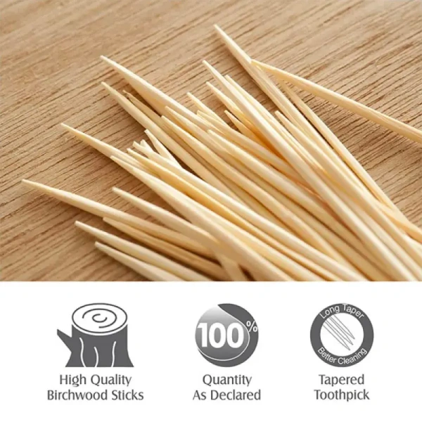 Tulips Wooden Toothpick - 1 pack (250 pieces)