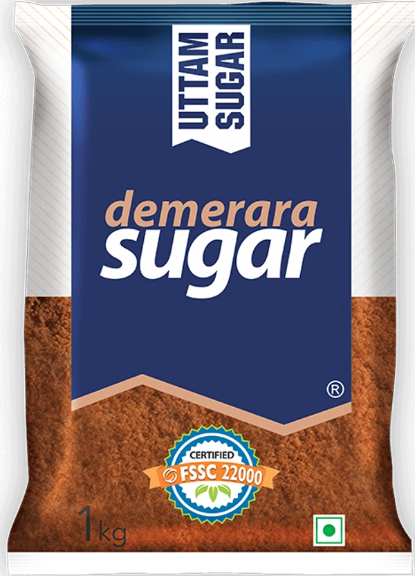 Uttam Refined Demerara Sugar - 1 kg