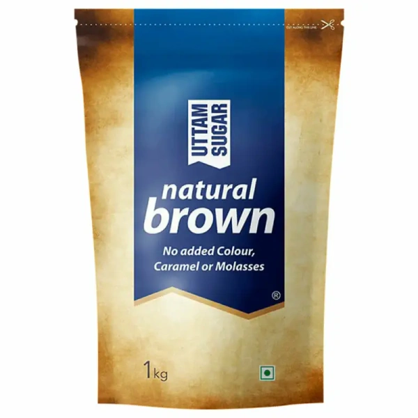 Uttam Sugar Natural Brown Sugar - 1 kg