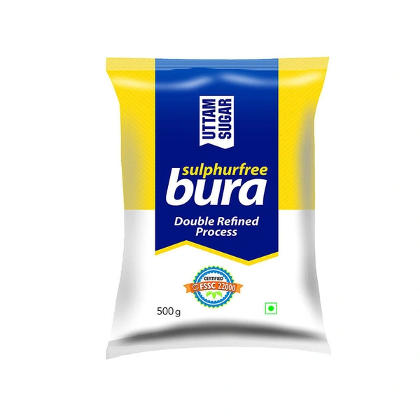 Uttam Sugar Sulphur Free Sugar Power (Bura) - 500 gm