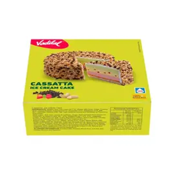Vadilal Cassata Ice Cream Cake - 500 ml - 500 ml