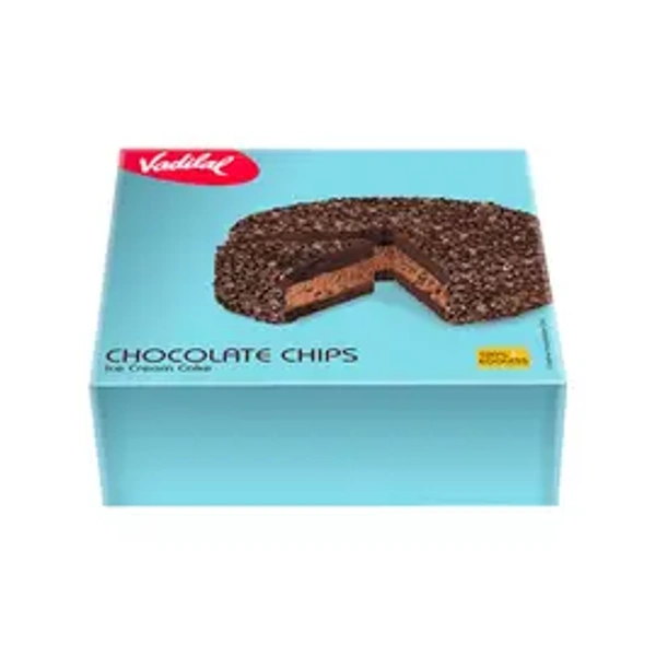 Vadilal Chocolate Chips Ice Cream Cake - 500 ml - 500 ml