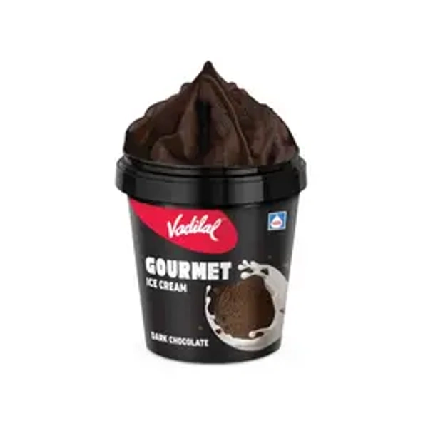 Vadilal Gourmet Dark Chocolate Ice Cream Cup - 120 ml - 120 ml
