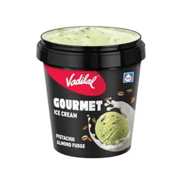 Vadilal Gourmet Pistachio Almond Fudge Ice Cream Cup - 120ml - 120ml
