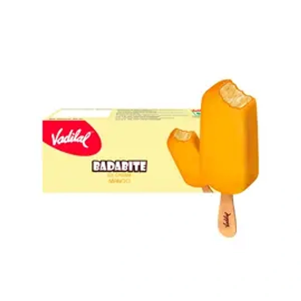 Vadilal Mango Badabite Ice Cream Stick - 80 ml - 80 ml
