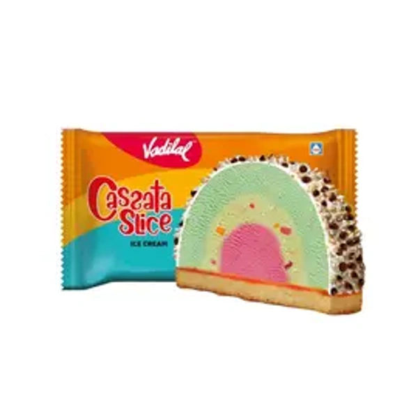 Vadilal Slice Cassata Ice Cream - 150 ml - 150 ml