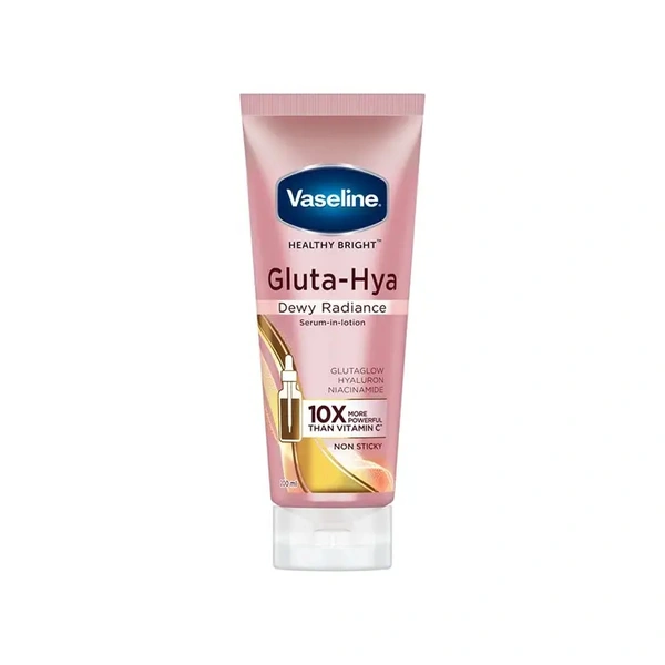 Vaseline Gluta Hya Dewy Radiance Serum Body Lotion - 200 ml