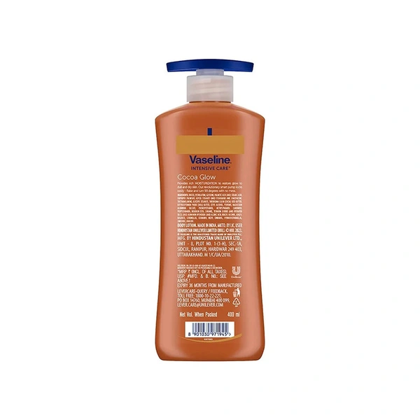 Vaseline Intensive Care Cocoa Glow Body Lotion - 400 ml