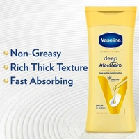 Vaseline Intensive Care Deep Moisture Body lotion (Long Moisturization For Healthy, Glowing Skin) - 200 ml