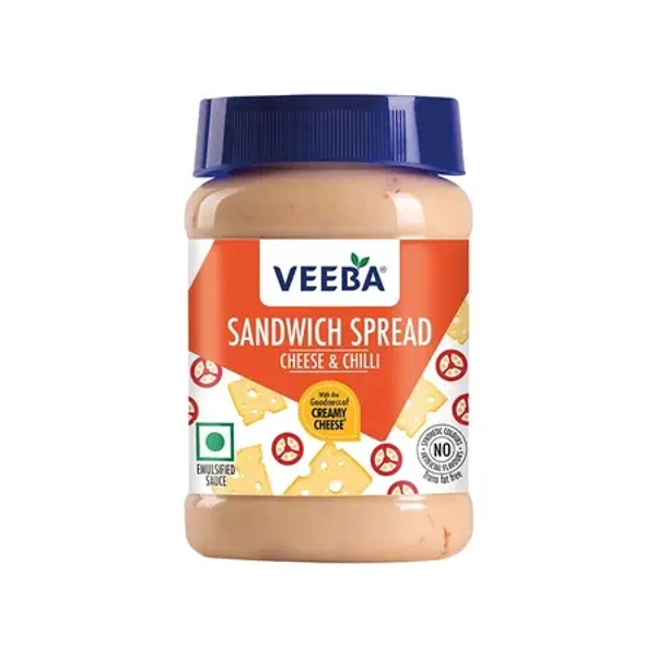 Veeba Cheese & Chilli Sandwich Spread - 250 gm - 250 gm