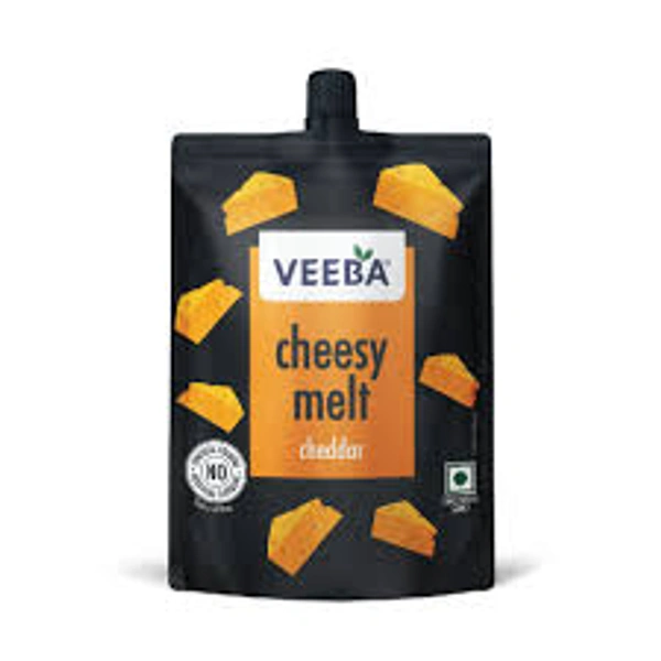 Veeba Cheesy Melt Cheddar - 200 gm - 200 gm