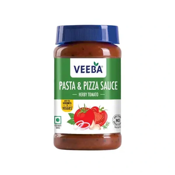 Veeba Herby Tomato Pizza & Pasta Sauce - 525 gm - 525 gm