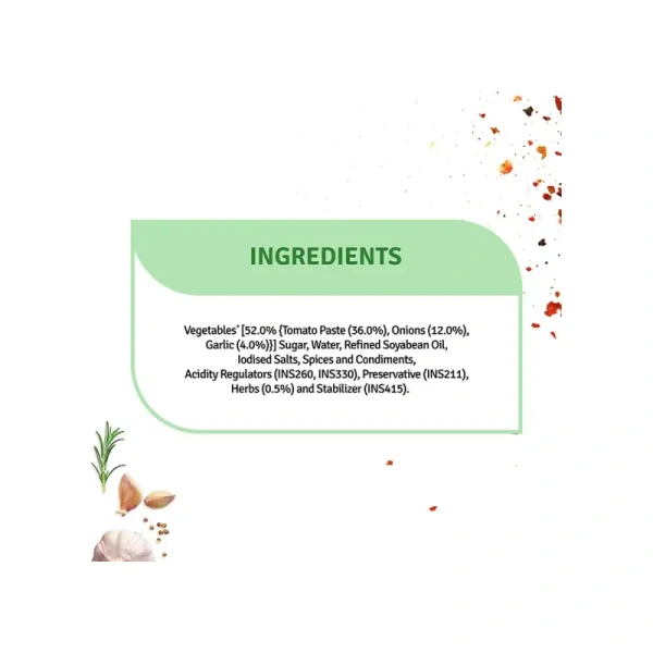 Veeba Pasta & Pizza Sauce Herby Tomato 280 gm - 280 gm
