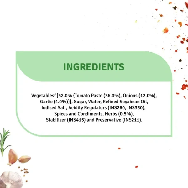 Veeba Pasta & Pizza Sauce Herby Tomato - 525 gm - 525 gm