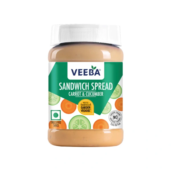 Veeba Sandwich Spread Carrot & Cucumber - 250 gm - 250 gm