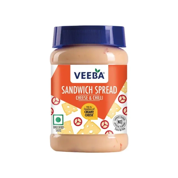 Veeba Sandwich Spread Cheese & Chilli - 250 gm - 250 gm
