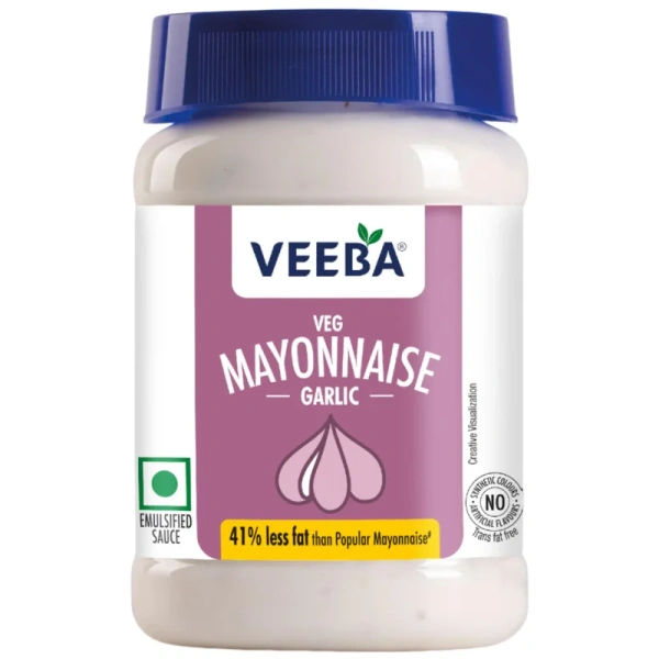 Veeba Veg Mayonnaise Garlic - 250 gm - 250 gm