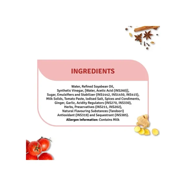 Veeba Veg Mayonnaise Tandoori - 250 gm - 250 gm
