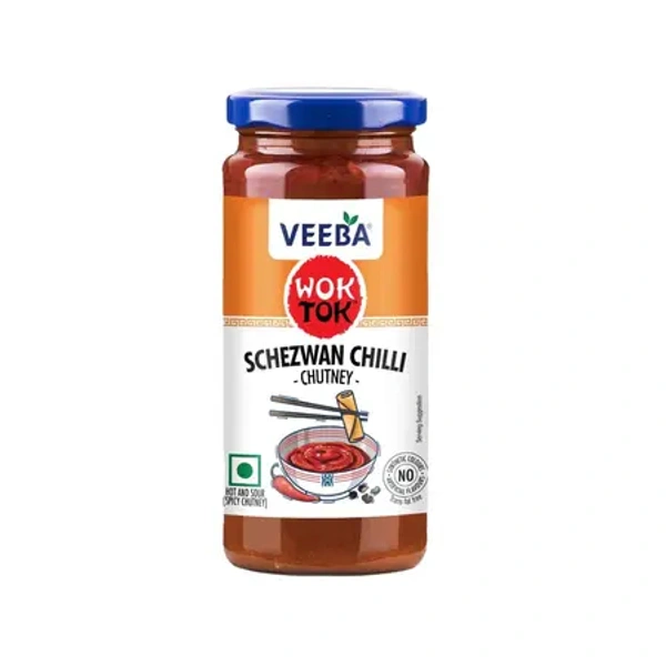 Veeba Wok Tok Chilli Schezwan Chutney - 250 gm - 250 gm
