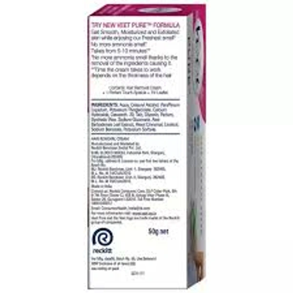 Veet Pure Hair Removal Cream (for Normal Skin) - 50 gm - 50 gm