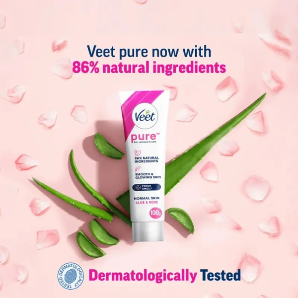 Veet Pure Hair Removal Cream (Sensitive Skin) - 30 gm - 30 gm