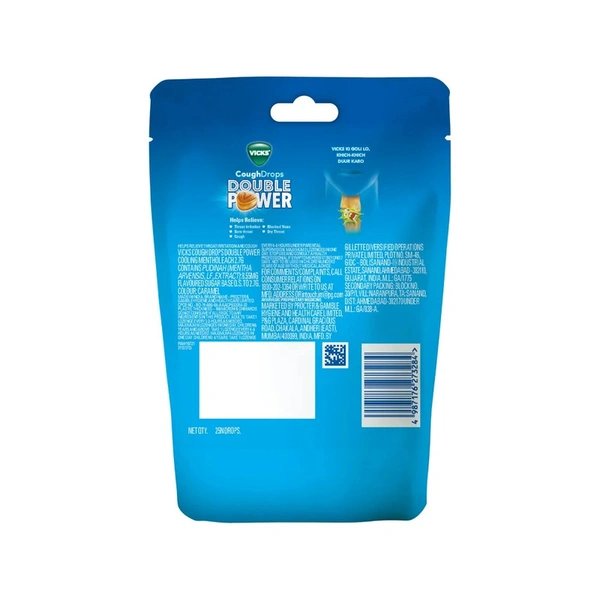 Vicks Cough Tablets - Cooling Menthol - 25 Pieces - 25 Pieces