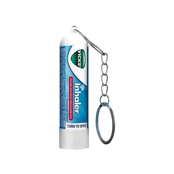 Vicks Original Inhaler ( Instant Relief /from Blocked Nose ) - 0.5 ml - 0.5 ml