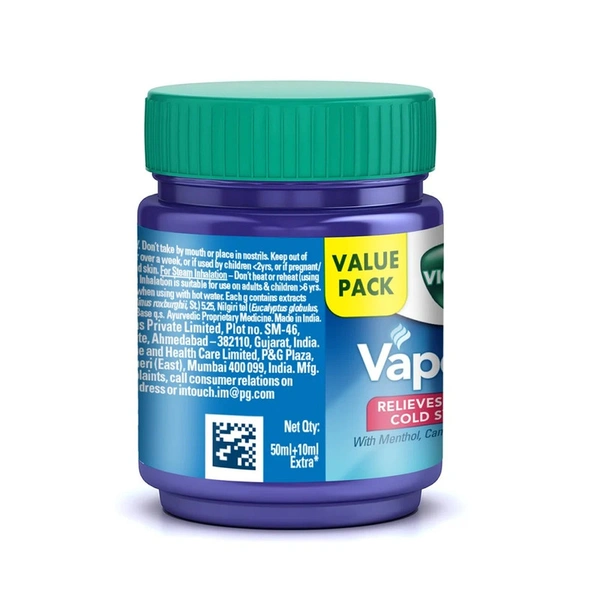 Vicks VapoRub Chest rubs & balms (Relieve Cold, Cough & Blocked Nose) - 50 ml - 50 ml