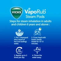 Vicks VapoRub Steam Pods - 10 Pieces - 10 Pieces