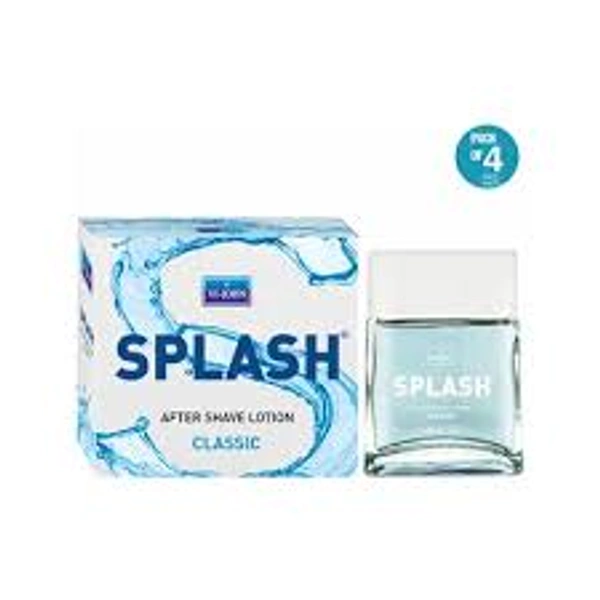 VI-JOHN Splash After Shave Classic Lotion-50 ml Free Shaving Cream-10 gm - 10 gm