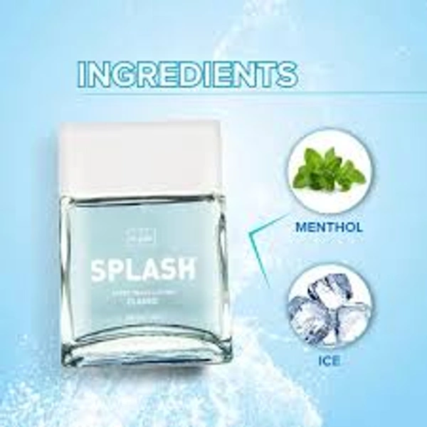 VI-JOHN Splash After Shave Classic Lotion-50 ml Free Shaving Cream-10 gm - 10 gm