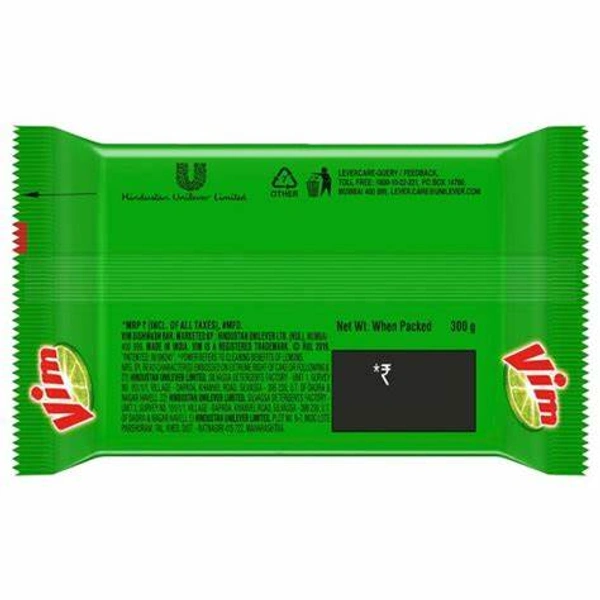 Vim Lemon Dishwash Bar - 300 gm - 300 gm