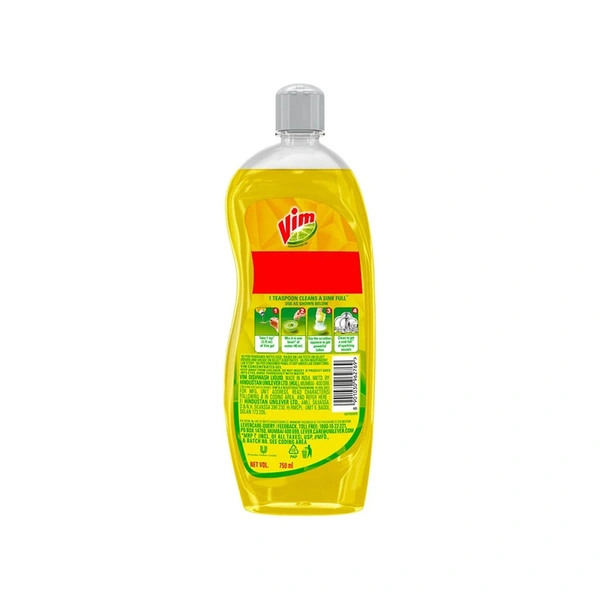 Vim Lemon Dishwash Gel - 750 ml - 750 ml