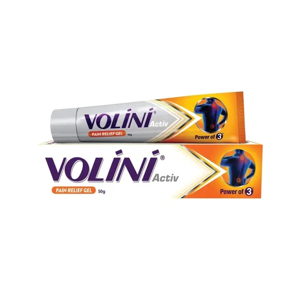 Volini Active Pain Relieving Gel - 50 gm - 50 gm